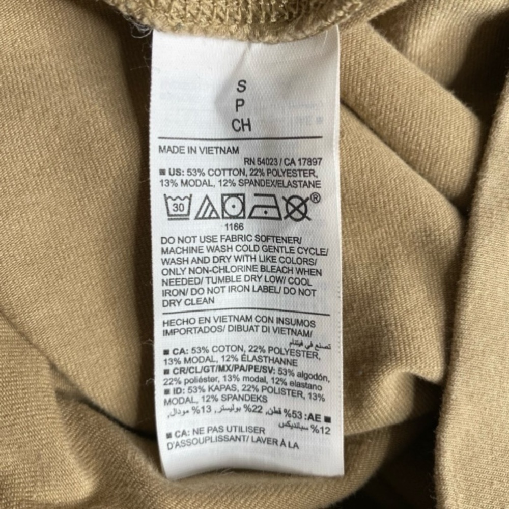 Old Navy Extra High-Waisted PowerChill Wide-Leg Pants in Sliced Bread size Small - Picture 7 of 8